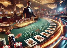 Buffalo King live dealer table with real-time multiplier display